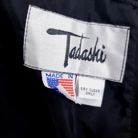 Tadashi vintage strapless sequin and ruffle dress - Picture 4 of 6